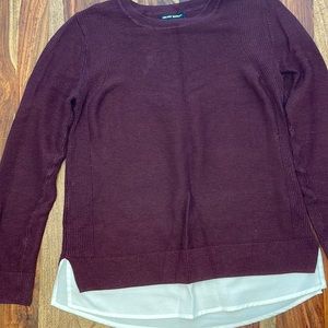 Maroon sweater